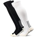 Șosete de fotbal antiderapante unisex, sport, elastice, respirabile, până la genunchi 3