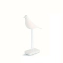 Soška decorativa di uccello su base 24x7,9 cm in resina design minimalista decorazione per interni per mensola e tavolo 2