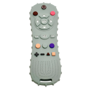 Sottiletta in silicone per bambini 15 x 5 cm Sottiletta per bambini a forma di telecomando Giocattolo sicuro per i denti Sviluppo motorio 5