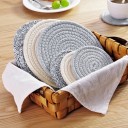 Sottobicchiere in cotone intrecciato 1