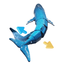 Sottomarino RC balena 20×9×3,5 cm 2,4G Giocattolo subacqueo elettrico Radiocomandato Modello acquatico con funzione di immersione e spruzzo 6