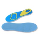 Sottopiedi in gel Blu Assorbimento degli urti Comfort durante la camminata Sollievo per i piedi Forma ergonomica Per l'uso quotidiano 2