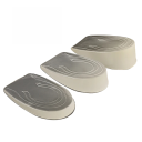 Sottopiedi ortopedici in silicone per uomo 1 cm EU 41–46 Ammortizzazione Supporto dell'arco Comfort a profilo basso per calzature da uomo quotidiane 2