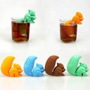 Soucoupe en silicone pour le thé écureuil 2