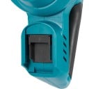 Souffleur à feuilles sans fil avec moteur sans balais 5500 W et vitesse de l'air 180 m/s bleu-noir compatible avec les batteries Makita 5