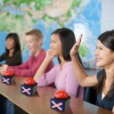 Sound Button Buzzer 116 x 112 x 97 mm Red Game Button with Light and Sound Competition Buzzer for Games, Quizzes and Home Entertainment 4