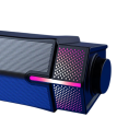 Soundbar per computer 2 pezzi Bluetooth alimentazione USB retroilluminazione RGB combinabile e separabile orizzontalmente e verticalmente 6,9 x 8,9 x 20,1 cm per PC 3