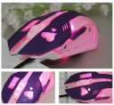Souris de jeu rétroéclairée 2400 DPI 6