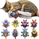 Souris en peluche avec cloche pour chats 2