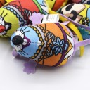 Souris en peluche avec cloche pour chats 6