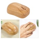 Souris sans fil en bambou 8