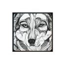 Sous-verre avec motif de dessin animalier 12