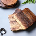 Sous-verre en bois avec inscription 4