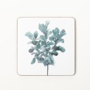 Sous-verre en bois avec motif de plantes 11