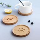 Sous-verre en bois avec patte 1