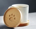 Sous-verre en bois avec patte 4