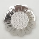 Sous-verre en cuivre en forme de tournesol 3