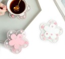 Sous-verre en forme de fleur de cerisier 2 pcs 4