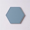 Sous-verre en silicone en forme d'hexagone C233 7
