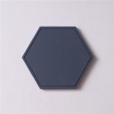Sous-verre en silicone en forme d'hexagone C233 10