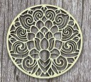Sous-verres en bois sculptés 10 pcs 9