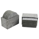 Sous-verres en feutre avec support 8 pcs 5