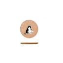 Sous-verres en liège avec un chat et un chien 2 pcs 5