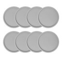 Sous-verres en silicone 8 pcs 12