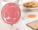 Sous-verres en silicone en forme de nourriture 3 pcs 6