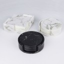 Sous-verres en simili cuir 6 pcs 4
