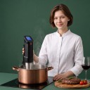 Sous vide imersor INKBIRD ISV-300W WiFi e aplicação com receitas 1000 W Precisão 0,1 °C 0–90 °C À prova de água IPX7 ficha EU Preto 4
