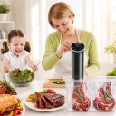 Sous vide imersor M800A 1100 W À prova de água IPX7 Ecrã táctil LCD Precisão ±0,1 °C 25–90 °C Circulação 7–8 l/min Aço inoxidável 8