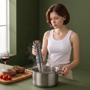 Sous vide immersion cooker INKBIRD ISV-101W WiFi e app con ricette 1000 W Precisione 0,1 °C 0–90 °C Manopola rotante Spina EU Bianca 3