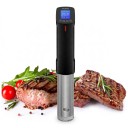 Sous vide ponornainen keitin INKBIRD ISV-300W WiFi ja reseptisovellus 1000 W Tarkkuus 0,1 °C 0–90 °C Vesitiivis IPX7 EU-plugi Musta 1