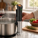 Sous vide ponorný vařič INKBIRD ISV-200W WiFi a aplikace s recepty 1000 W Přesnost 0,1 °C 0–90 °C EU zástrčka Černý Na vaření masa 4