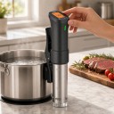 Sous vide ponorný varič INKBIRD ISV-200W WiFi a aplikácia s receptami 1000 W Presnosť 0,1 °C 0–90 °C EU zástrčka Čierny Na varenie mäsa 2