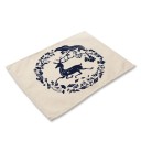 Sousplat com ornamento floral 5