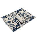 Sousplat com ornamento floral 11