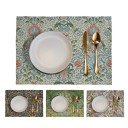 Sousplat com ornamentos vegetais 1