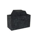 Sousplat de feltro com suporte 8 pcs 8