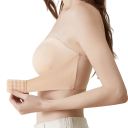Soutien-gorge autoportant avec fermeture à l'avant Soutien-gorge sans couture Soutien-gorge avec un fort maintien et des bretelles amovibles 2