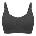 Soutien-gorge de grossesse et d'allaitement sans armatures avec attaches sur les bretelles pour un allaitement facile avec une bande 11