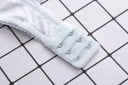 Soutien-gorge en coton pour femmes pour un usage quotidien Bonnets lisses et moulés Bretelles réglables Fermeture à crochets à l'arrière 10