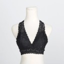 Soutien-gorge en dentelle avec bretelles autour du cou J1351 2