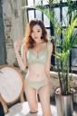 Soutien-gorge en dentelle avec nœud J1674 4