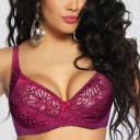 Soutien-gorge en dentelle pour femmes avec nœud J2996 2