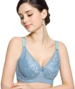 Soutien-gorge pour les poitrines généreuses avec des fleurs J3065 11