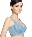 Soutien-gorge pour les poitrines généreuses avec des fleurs J3065 12