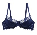 Soutien-gorge semi-armé en dentelle pour femmes 8