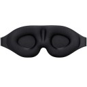 Søvnmaske med øjenforstærkning, 3D-formet, ergonomisk lysblokerende maske med memory foam 1